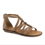 Andrea - Women's Gladiator-inspired Flat Sandal