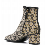 Salvatore Ferragamo - Women's Gancini Print Ankle Boots
