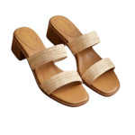 Bamboo - Women's Mini Heel Sandal
