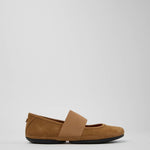 Camper - Women's Right Nina Nubuck Leather Ballerina Flats