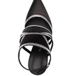 Salvatore Ferragamo - Women's Delianne Crystal-embellished Slingback Pumps