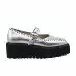 All Black - Women's Pin Stud Mary Jane Shoes