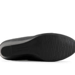 Andrea - Women's Leather Wedge Loafers