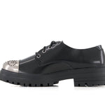 Andrea - Women's Metal Toe Patent Oxfords