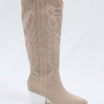Oasis Society - Women's Samara Tall Suede Western Boots