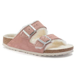 Birkenstock - Women's Arizona Shearling Suede Narrow Sandals
