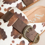 Very G - Andy cow print mule