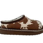 Very G - Women's Georgina Cow Print Slippers