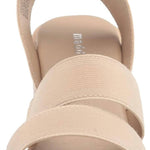 Madden Girl - Women's Lug Sole Ankle Strap Slip On Heeled Sandal