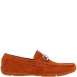Salvatore Ferragamo - Men's Gancini Suede Driving Shoes