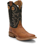 Justin Boots - Men's Cowhide Leather Western Boots - Extra Wide