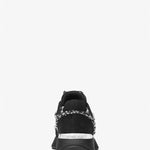 Michael Kors - Women's Ari Frayed Denim Trainer Shoes