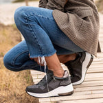 Renato Garini - Women's Lace Zip Fashion Sneaker