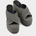 Shu Shop - Women's Woven Platform Wedge Sandal