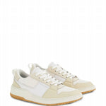 Salvatore Ferragamo - Men's Leather Sneakers With Stitched Details