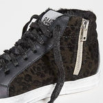 P448 - Women's Skate Leather High Top Sneakers