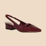 Chinese Laundry - Women's Maude Pointed Toe Slingback Low Heel