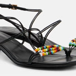 Khaite - Women's Loop Beads 35 Kitten Heel