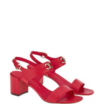 Salvatore Ferragamo - Women's Gancini-plaque Block-heel Sandals