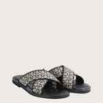 Salvatore Ferragamo - Men's Gancini Cross-over Strap Sandals