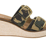 Corkys Footwear - Women's Manifest Buckle Wedge Sandals