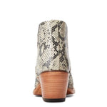Ariat - Women's Western Leather Distressed Snake Dixon Bootie Boot