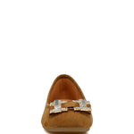 Rag Company - Women's Prajik Rhinestone Buckle Sparkle Ballerinas