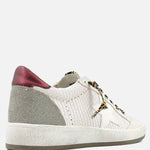 Shu Shop - Women's Embossed Star Sneaker