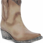 Corral - Women's Burnished Short Zip Cowgirl Boot