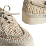 Dolce Vita - Women's Leather & Raffia Boat Shoes