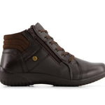 Andrea - Women's Leather Ankle Booties