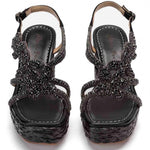 Alma En Pena - Women's Malaquita Wedge Sandals