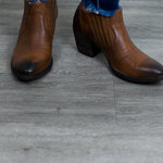 Roan - Women's Malina Western Leather Bootie