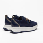 Softwaves - Women's Simone Athleisure Platform Slip-on Sneakers