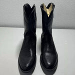 Allens Boots - Men's Roper Lizard Western Cowboy Boots
