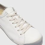 Softinos - Women's Cool Leather Lace-up Sneaker