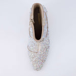 Cushionaire - Women's Bravo Sparkly Rhinestone Western Cowboy Ankle Boots