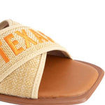 Maker'S - Women's Texas Game Day Criss-cross Cushioned Sandal