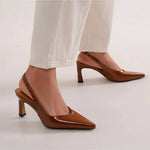 Beast Fashion - Women's Trinee Slingback Pumps