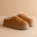 Oasis Society - Women's Brandi Platform Cozy Mule Slipper