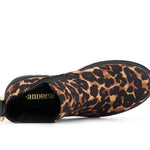 Andrea - Women's Animal Print Chelsea Boots