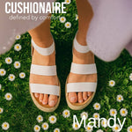 Cushionaire - Women's Mandy Wedge Sandal