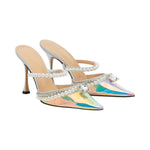 Mach & Mach - Women's Pearl Pointed Toe Heels