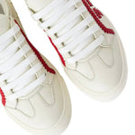 Salvatore Ferragamo - Women's Lace Up Leather Sneakers