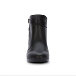 Andrea - Women's Buckle Strap Block Heel Boots