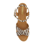 Andrea - Women's Wedge Ankle Strap Sandal