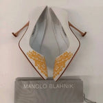 Manolo Blahnik - Women's Embroidered Pumps