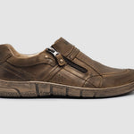 Kcr Group - Men's Everyday Zip-up Slip-on Leather Shoes