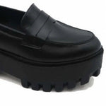 Shoe Shoe Train - Women's Platform Vegan Loafers
