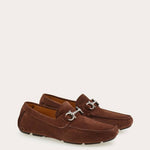 Salvatore Ferragamo - Men's Driver With Gancini Ornament Loafer